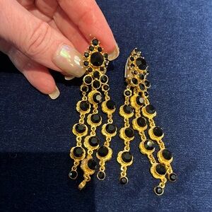 Vintage Jose and Maria Barrera chandelier earings